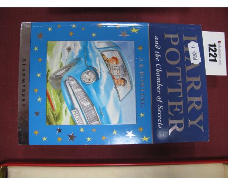 J.K. Rowling - "Harry Potter and the Chamber of Secrets", Bloomsbury 2002 paperback, black ink signed by author to title page