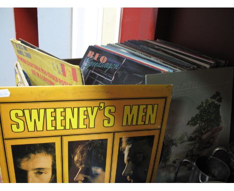 A Collection of over Seventy LP's, to include Sweeney's Men (Transatlantic 170), Beatles Red and Blue compilations, Rainbow, 