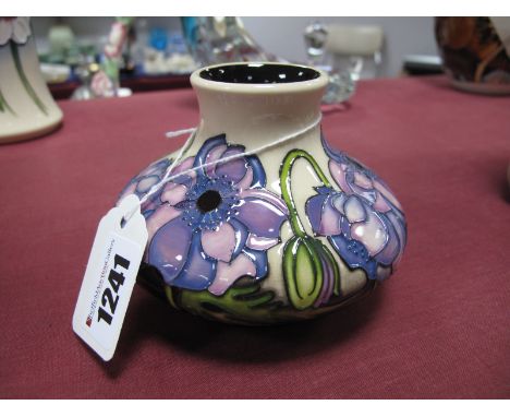 A Moorcroft Pottery Vase, painted in the By Our Side pattern, designed by Vicky Lovatt, numbered edition 46, shape 33/3, impr