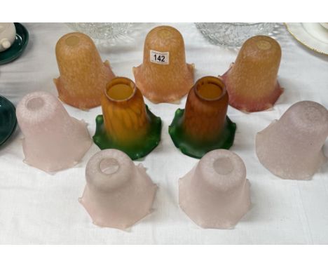9 Christopher Wray glass light shades