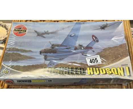 A sealed Airfix lockheed Hudson model 1:72 scale