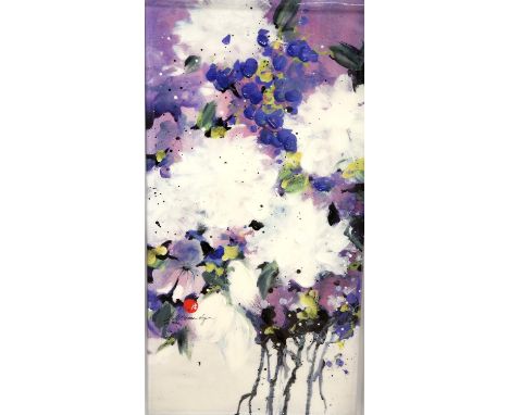 Danielle O'Connor Akiyama (Canadian, b. 1957), 'Posterity I', limited-edition embellished print, ed. 74/195, signed lower lef