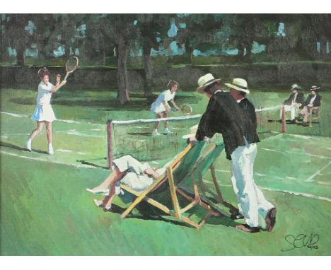Sheree Valentine-Daines (British, b. 1959), 'Perfect Match', limited-edition embellished print on board, ed. 92/195, signed l