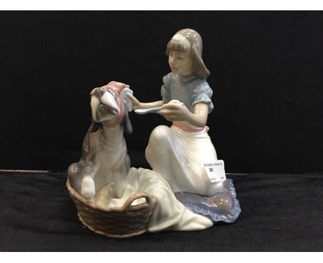 A Lladro figure 'Take Your Medicine', No 5921