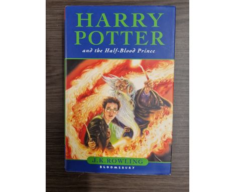 HARRY POTTER AND THE HALF-BLOOD PRINCE BY J. K. ROWLING BLOOMSBURY - 1ST EDITION ISBN 0747581088