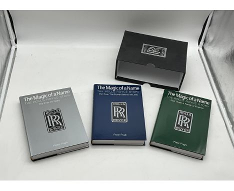 THE MAGIC OF A NAME - THE ROLLS-ROYCE STORY BY PETER PUGH PUBLISHED BY ICON BOOKS 2001