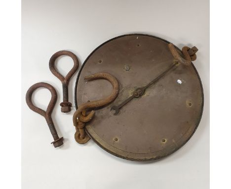 A set of Salter's trade spring balance number 20T scales