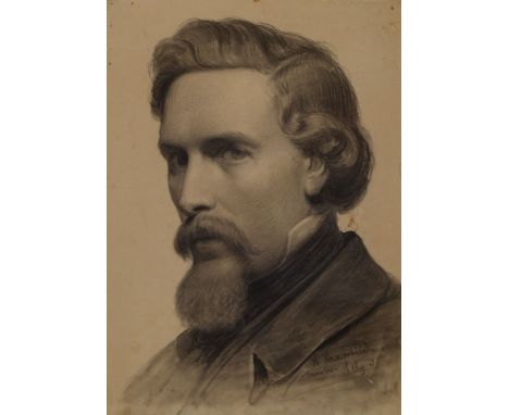 Wilhelm Hauschild, 1827 in Schlegel - 1887 München,  Lehre als Dekorationsmaler sowie Ausbildung zum Historienmaler beim Münc