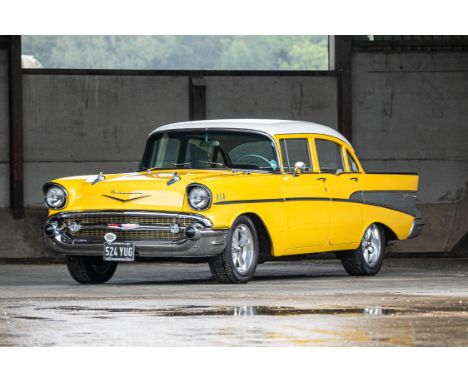 **Please note - This vehicle has a manual gearbox and not an automatic.**Next to the inevitable Mustang, the 1957 Bel Air is 
