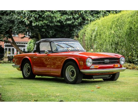 Believed to have been restored in the past, this CP-engined, overdrive-equipped TR is on offer from long term family ownershi