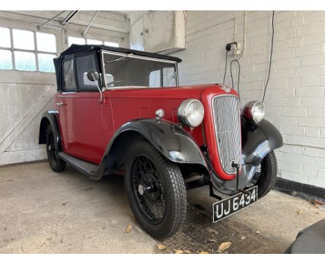 A well-restored example of the Opal Open Road Two-seat Tourer from long term ownership and on offer at No Reserve. In August 