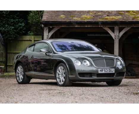 From long term ownership, this low-mileage, Cyprus Green Continental GT is offered at a very attractive guide. This Crewe-bui