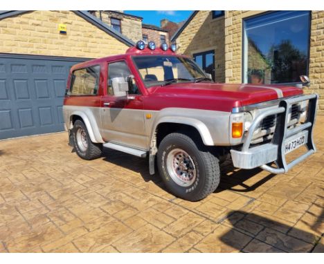 **Please note this is an added lot and does not appear in the printed catalogue**A rare find on UK roads, this SWB Nissan Pat