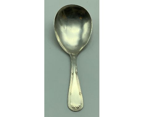 HALLMARKED SILVER TEA CADDY SPOON
