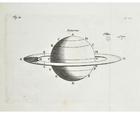 Huygens (Christiaan). The Celestial Worlds Discover'd: or, conjectures concerning the inhabitants, plants and productions of 