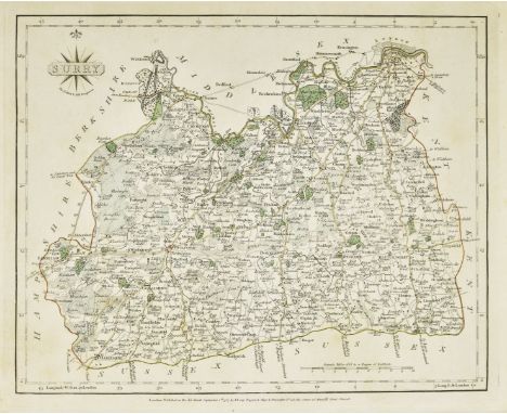 Cary (John). Cary's New and Correct English Atlas: Being a New Set of County Maps from Actual Surveys..., 1st edition, printe