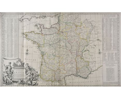 France. Moll (H), A New and Exact Map of France divided into all its Provinces and Acquisitions according to the newest obser