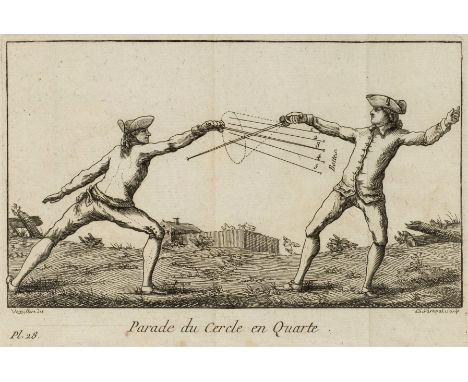 Danet (Guillaume). L'Art des Armes, ou? l'on donne l'application de la the?orie a? la pratique de cet Art, avec les principes