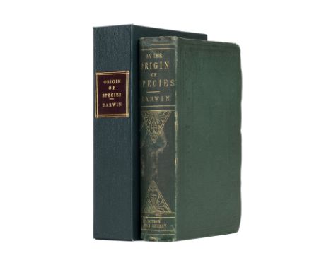 Darwin (Charles). On the Origin of Species by Means of Natural Selection, or the Preservation of Favoured Races in the Strugg