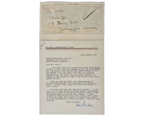 * Artists' Letters. A group of 37 letters from artists, mostly 19th and a few 20th century, including David Cox, autograph ti