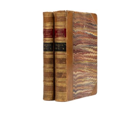 Darwin (Charles). The Variation of Animals and Plants under Domestication, 2 volumes, London: John Murray, 1868, wood-engravi