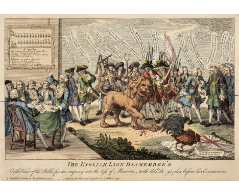 * Cartoons and Caricatures. A mixed collection of approximately 75 caricatures, mostly 19th century, engraved, etched and lit