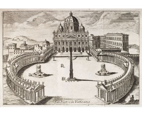 Rossini (Pietro). Il Mercurio errante delle Grandezze di Roma, 2 parts in one, Rome: Fausto Amidei al Corso, 1771, 18 engrave