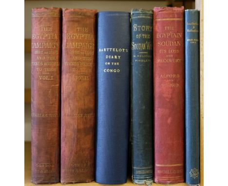 Royle (Charles). The Egyptian Campaigns, 1882 to 1885, and the events which led to them, 2 volumes, 1st edition, Hurst and Bl