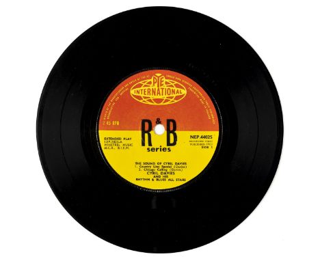 * Blues / R&amp;B. Collection of 17 original blues / R&amp;B singles and EP's by Cyril Davies, Chuck Berry, Bo Diddley, Muddy