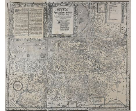 Prussia. Henneberger (Caspar), Prussiae das ist des L andes zu Preussen, Welches das herrlichste Theil ist Sarmatiae Europeae