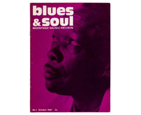 Blues &amp; Soul Magazines. Collection of rare original music magazines from the 1960s and 1970s, including "Blues &amp; Soul