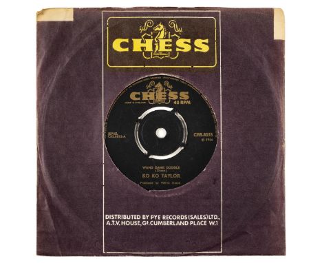 * Blues / R&amp;B. Collection of 33 blues / R&amp;B 45rpm singles on the Chess, Checker &amp; Cadet record labels, including 