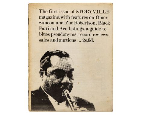 Jazz &amp; Blues. Large collection of approximately 800 vintage jazz &amp; blues magazines, including "Living Blues" magazine