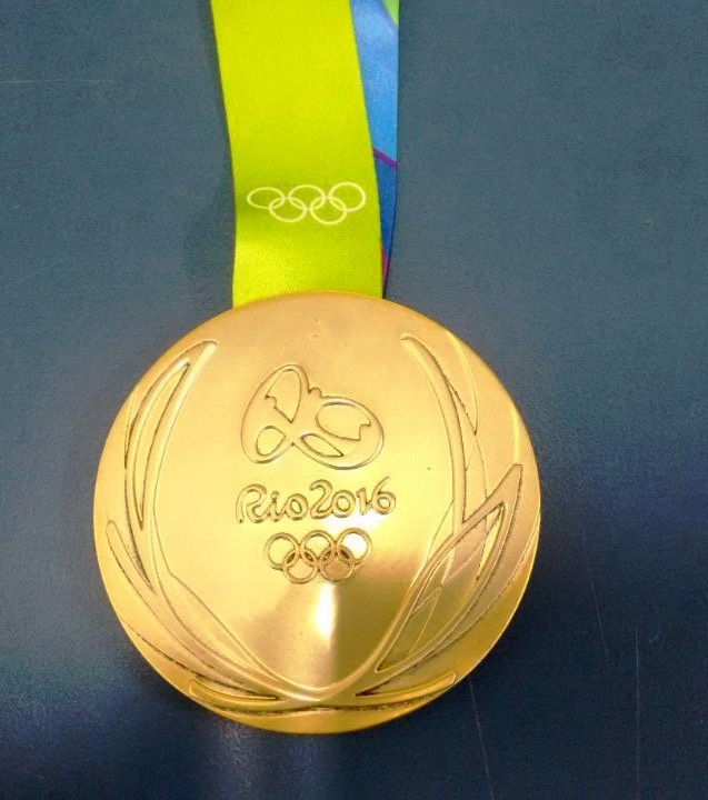 Here we have an extremely rare Gold Medal from the 2016 Olympic ...