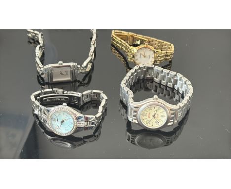 Collection of ladies wristwatches - Timex, Reunion by Rotary, D&G, & Accurist