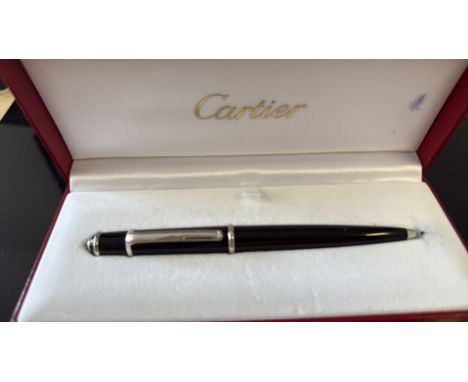 Cartier ballpoint pen in original case 