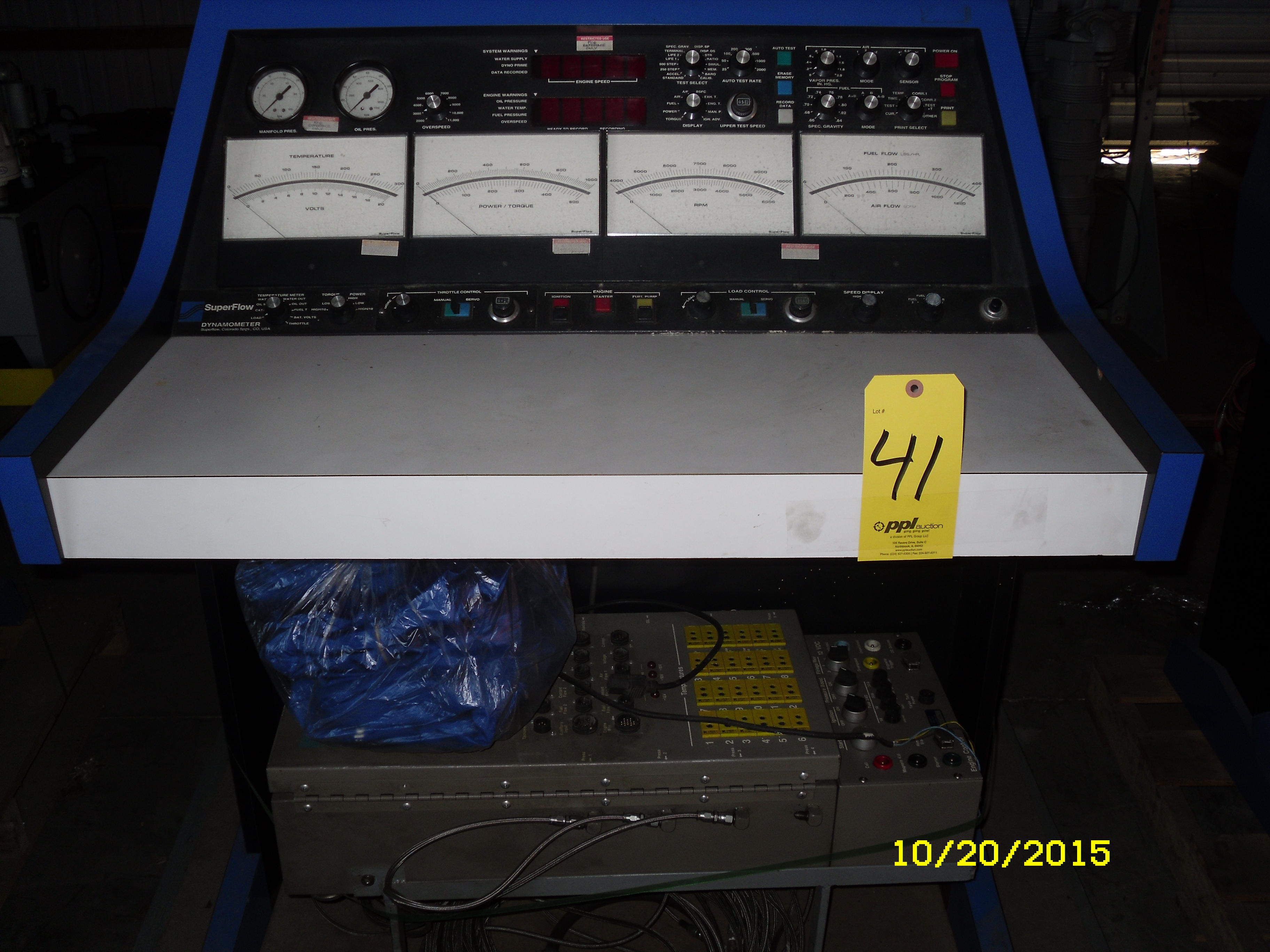 Superflow SF7100 Dyno Control Station with Control Box