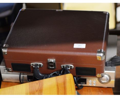 PORTABLE RECORD PLAYER &amp; DVD PLAYER  