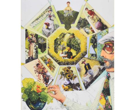 Anthony Green RA (British b.1939) The Flower Painter, 2006, signed lower left, numbered 6/70, limited edition print, measurem