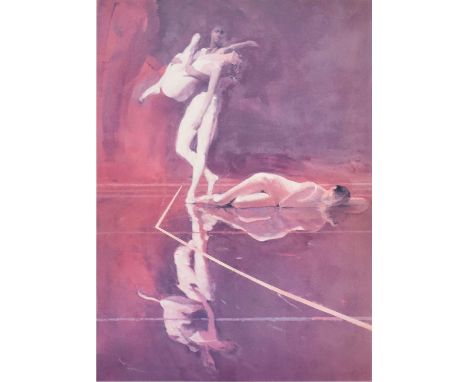 Robert Heindel (American 1938-2005) Dancers, signed lower right, numbered 182/500, limited edition print, measurements 83.5 x