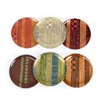 EDUARDO PAOLOZZI (1924-2005);'VARIATIONS ON A GEOMETRIC THEME' PLATES; DESIGNED IN 1971