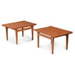 FINN JUHL (DANISH, 1912-1989) PAIR OF TABLES; MODEL NO. 535; CIRCA 1960