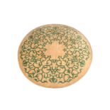 MODERNIST; LARGE CIRCULAR 'AXMINSTER' RUG; 1930s