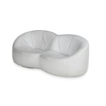 PIERRE PAULIN (FRENCH, 1927-2009); 'PUMPKIN' TWO-SEATED SOFA; MADE BY ROCHE BEBOIS; DESIGNED IN 1971