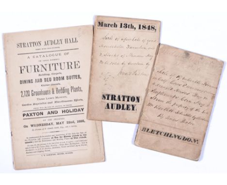 Agricultural Auctions. Jonas Paxton,&nbsp;a mid-19th century 'Sale of 19 valuable Forward in Calf Cows &amp; weaning calves, 