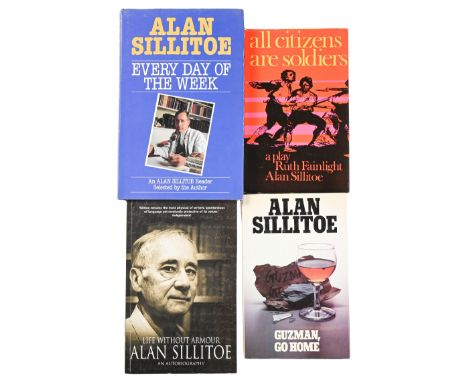 Sillitoe (Alan),&nbsp;four signed works, comprising All Citizens Are Soldiers, first edition, London: Macmillan, 1969, origin