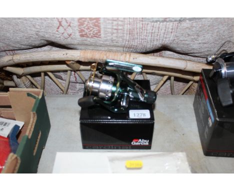An Abu Garcia Cardinal 304R fishing reel in original box 
