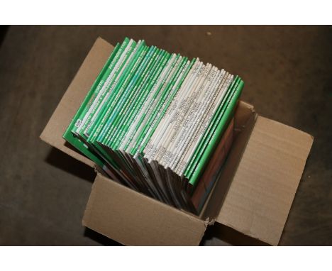 A box of Ordnance Survey maps