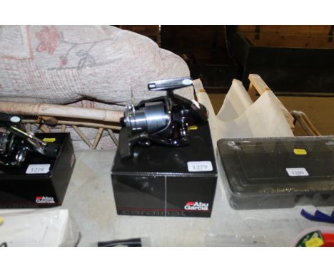 An Abu Garcia Cardinal C177 fishing reel in original box 