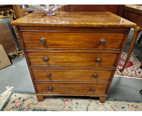 1940's Twin Storage Cabinet w/faux front drawers - 75x68x44cm